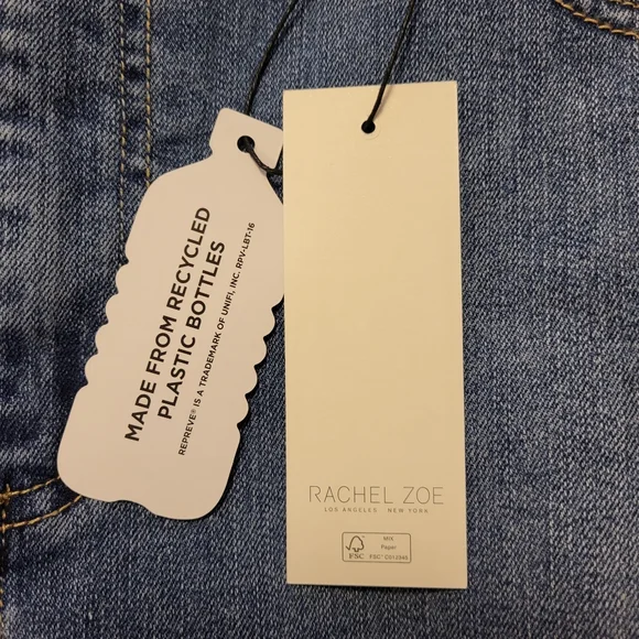 NWT Rachel Zoe Denim High Rise Maxi Skirt Size 8 - Picture 9 of 9